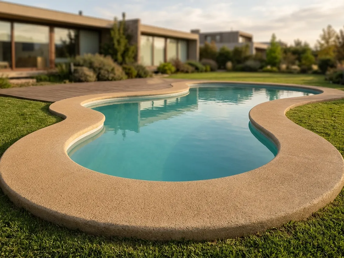Detalle del borde Fullget sin juntas