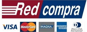 Redcompra, Visa, MasterCard, Magna, American Express y Diners Club